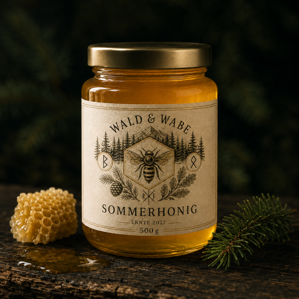 Sommerhonig von Wald & Wabe